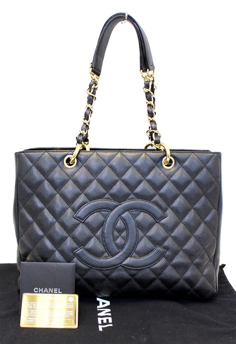 chanel black caviar leather handbag|Handbags & Bags .